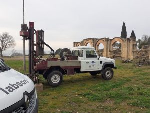 Campaña Geotécnica en el conjunto arqueológico de Medina Azahara (Córdoba).